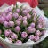 Лиловые пионовидные тюльпаны
